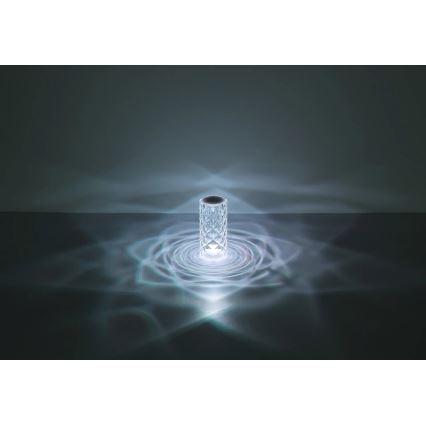 Globo - LED RGB ladattava kosketuspöytävalaisin LED/0,6W/3,7V 500mAh