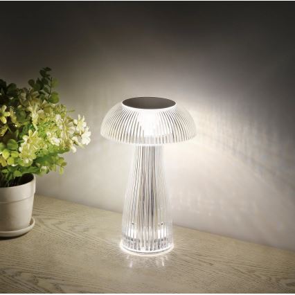 Globo - LED Himmennettävä ja ladattava pöytälamppu LED/1,5W/5V 800mAh 2700K/4000K/6500K