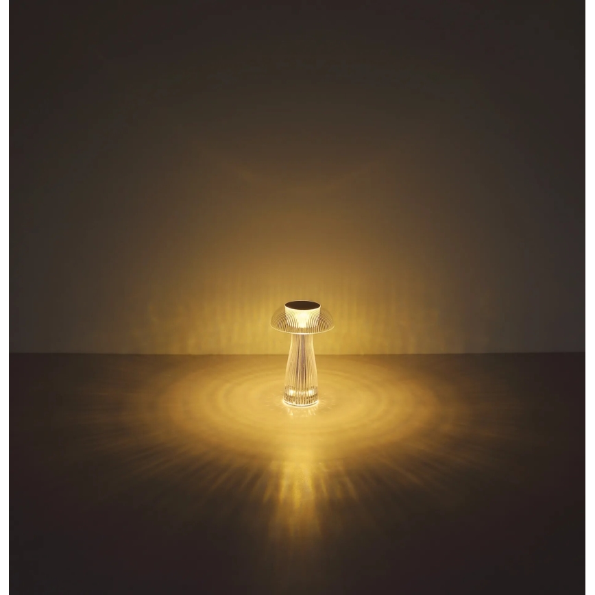 Globo - LED Himmennettävä ja ladattava pöytälamppu LED/1,5W/5V 800mAh 2700K/4000K/6500K