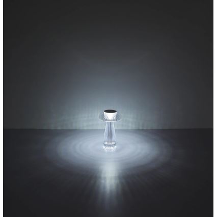 Globo - LED Himmennettävä ja ladattava pöytälamppu LED/1,5W/5V 800mAh 2700K/4000K/6500K