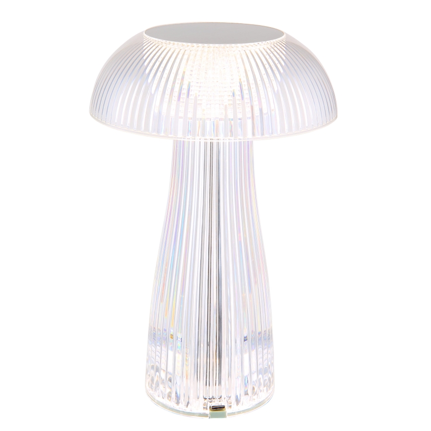 Globo - LED Himmennettävä ja ladattava pöytälamppu LED/1,5W/5V 800mAh 2700K/4000K/6500K