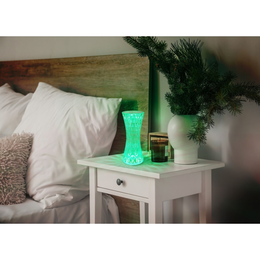 Globo - LED RGB Kosketuspöytälamppu LED/1W/5V 800 mAh