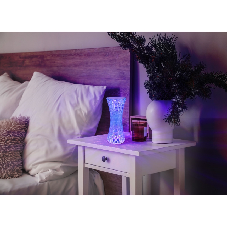 Globo - LED RGB Kosketuspöytälamppu LED/1W/5V 800 mAh