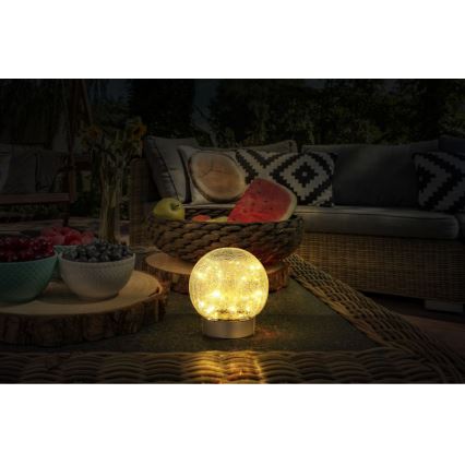 Globo - LED ladattava koristepöytälamppu 25xLED/0,06W/5V 600 mAh IP44