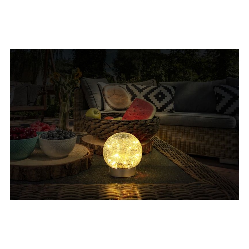 Globo - LED ladattava koristepöytälamppu 25xLED/0,06W/5V 600 mAh IP44