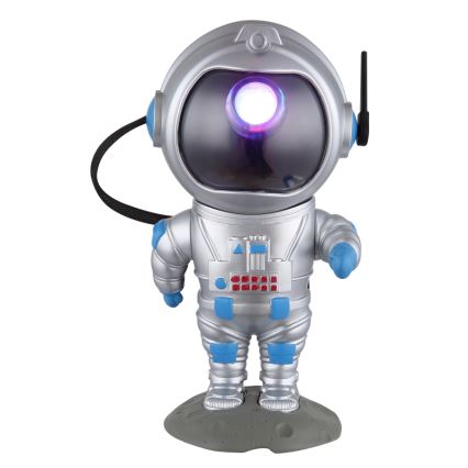 Globo - LED RGB Pöytävalaisin LED/4,5W/5V astronautti hopea