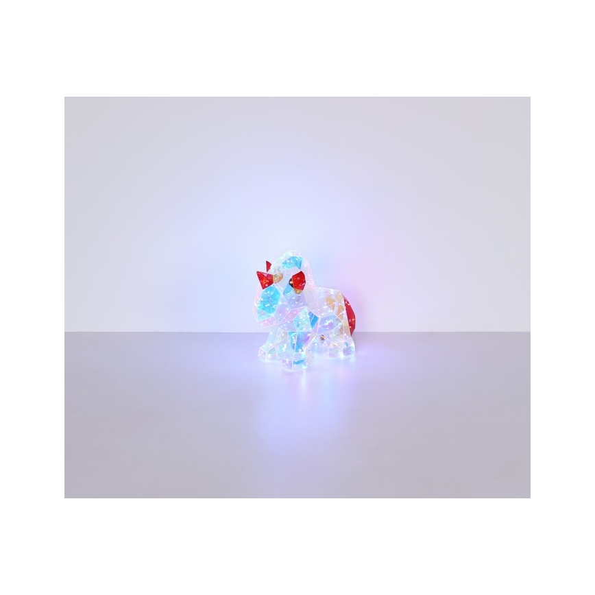 Globo - LED-pöytäkoriste LED/3W/5V USB yksisarvinen