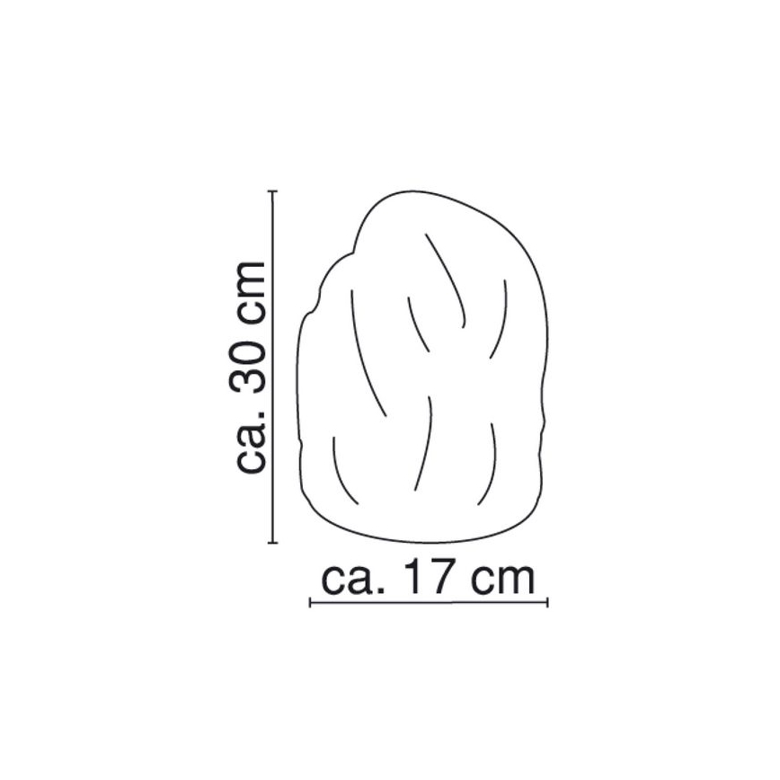 GLOBO - Suolalamppu 1xE14/15W/230V 8,77 kg