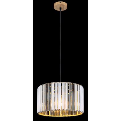 Globo - Kattokruunu johdossa 1xE27/60W/230V halkaisija 35 cm