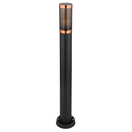 Globo - Ulkovalaisin 1xE27/23W/230V IP44 80 cm musta/kupari