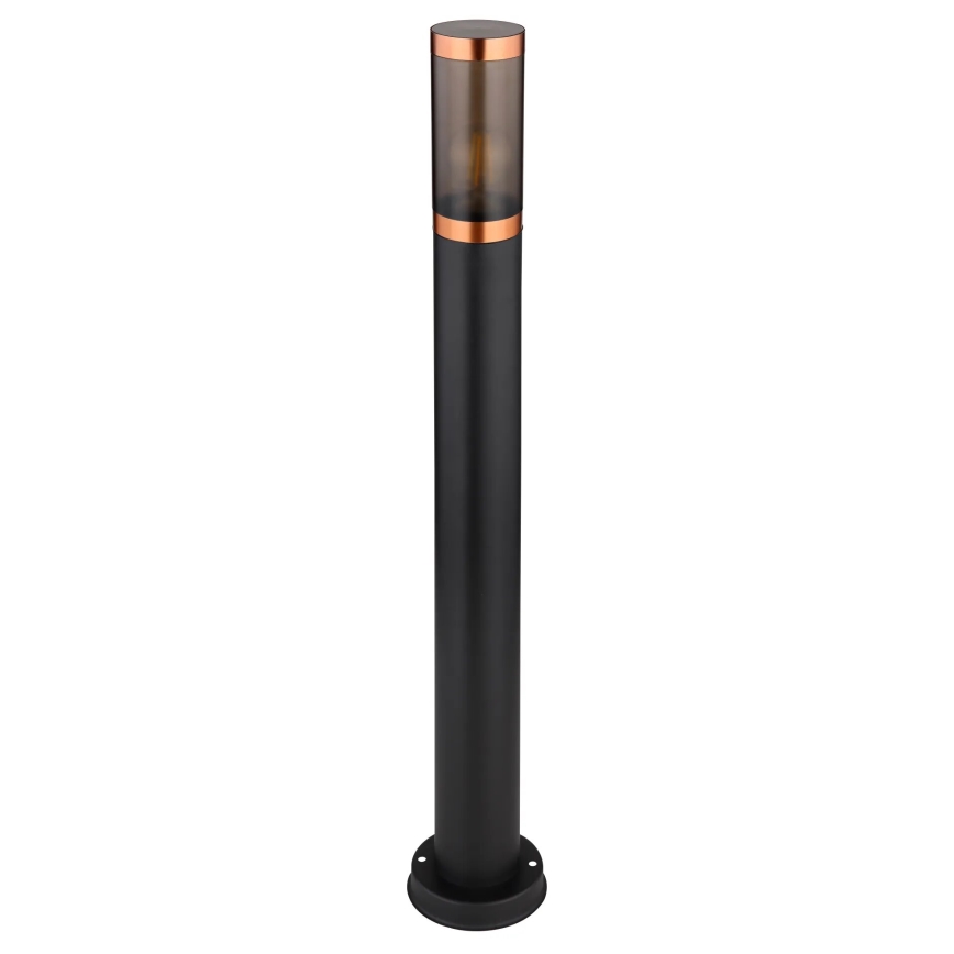 Globo - Ulkovalaisin 1xE27/23W/230V IP44 80 cm musta/kupari