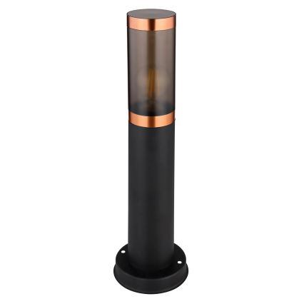Globo - Ulkovalaisin 1xE27/23W/230V IP44 45 cm musta/kupari