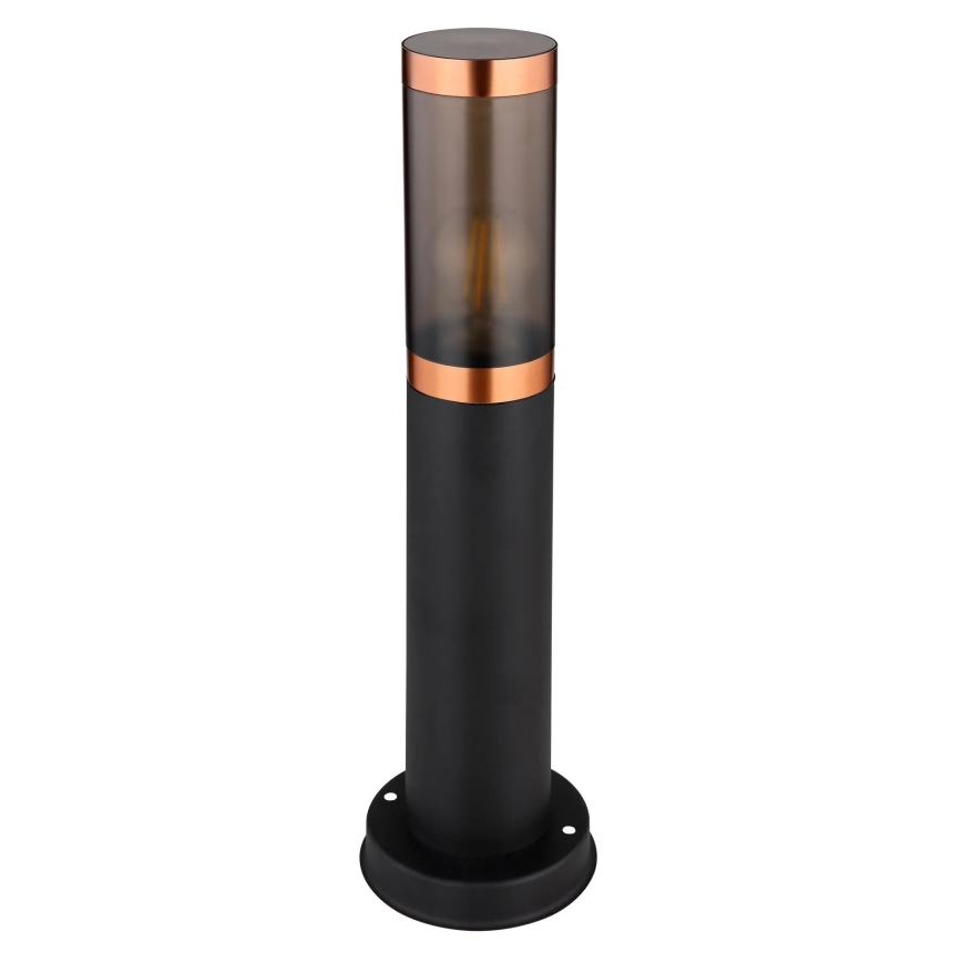 Globo - Ulkovalaisin 1xE27/23W/230V IP44 45 cm musta/kupari