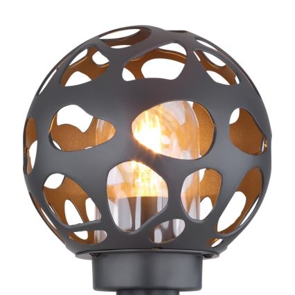 Globo - Ulkoseinävalo sensorilla 1xE27/15W/230V IP44