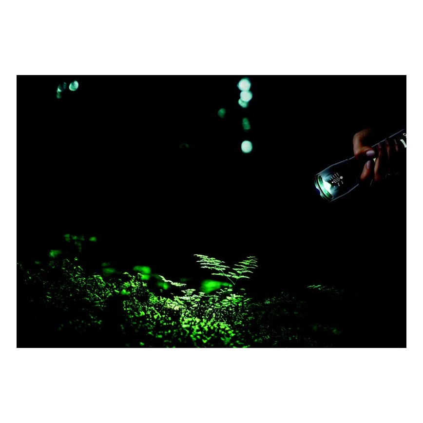Globo - Ladattava LED-taskulamppu LED/3W/5V + COB/3W 5500K 1200 mAh