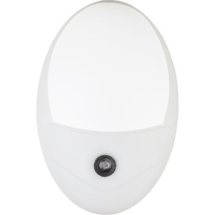 Globo - LED Pistorasian suuntavalo anturilla 4xLED/0,6W/230V 6500K