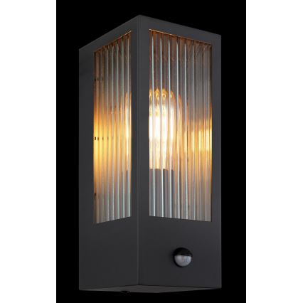 Globo seinävalaisin anturilla 1xE27/60W/230V IP44