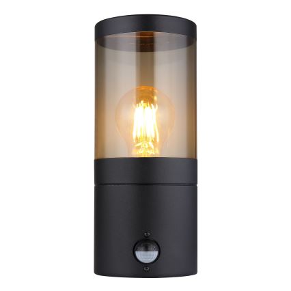 Globo seinävalaisin anturilla 1xE27/60W/230V IP44