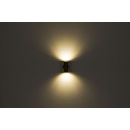 Globo - Ulkoseinävalaisin 2xGU10/35W/230V IP44