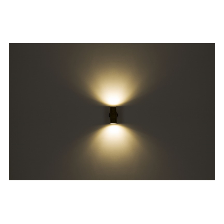 Globo - Ulkoseinävalaisin 2xGU10/35W/230V IP44
