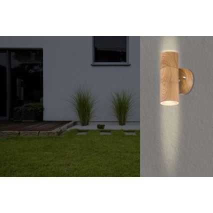 Globo - Ulkoseinävalaisin 2xGU10/35W/230V IP44