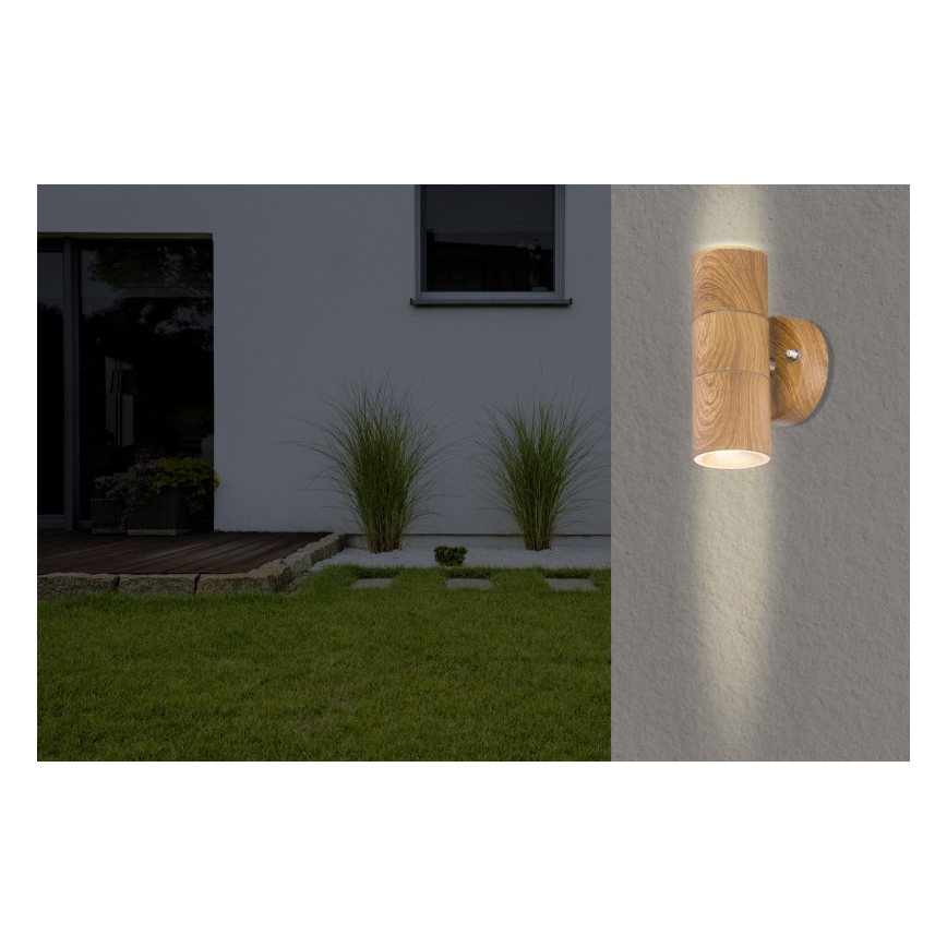 Globo - Ulkoseinävalaisin 2xGU10/35W/230V IP44