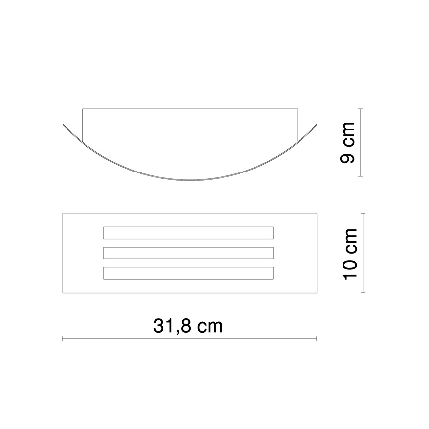 Globo - LED-ulkovalaistus 1xE27/20W/230V IP44