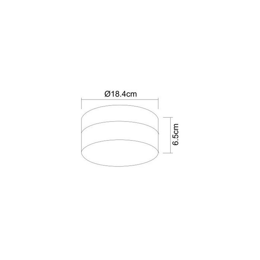 Globo - Kylpyhuoneen valo 1xE27/60W/230V halkaisija 18,4 cm IP44