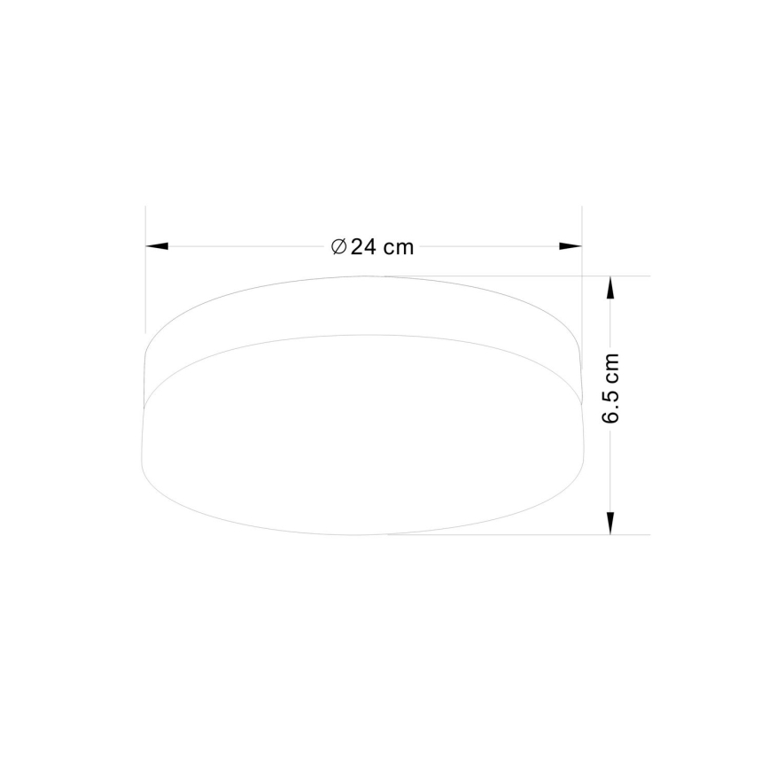 Globo - Kylpyhuoneen valo 2xE27/40W/230V halkaisija 24 cm IP44
