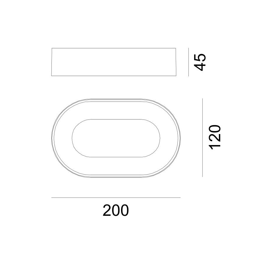 Globo - LED-ulkoseinävalaisin LED/12W/230V IP65