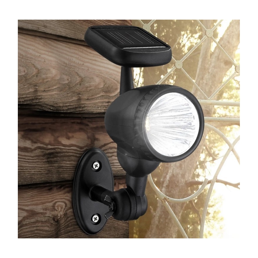 Globo - LED Aurinkovalaistus 3xLED/0,06W IP44