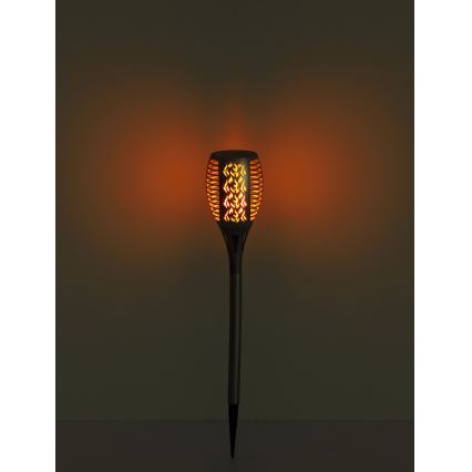 Globo - LED-aurinkovalaistus LED/3,6W/3V 1800K IP44 kiiltävä kromi