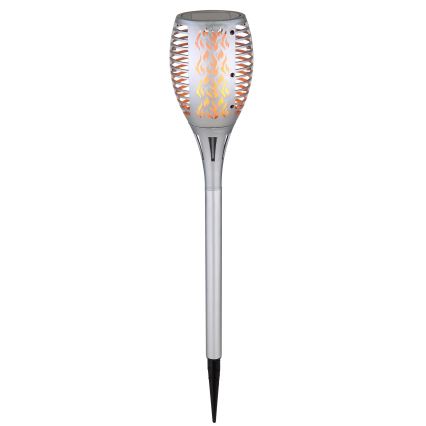 Globo - LED-aurinkovalaistus LED/3,6W/3V 1800K IP44 kiiltävä kromi
