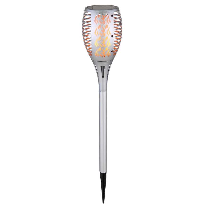 Globo - LED-aurinkovalaistus LED/3,6W/3V 1800K IP44 kiiltävä kromi