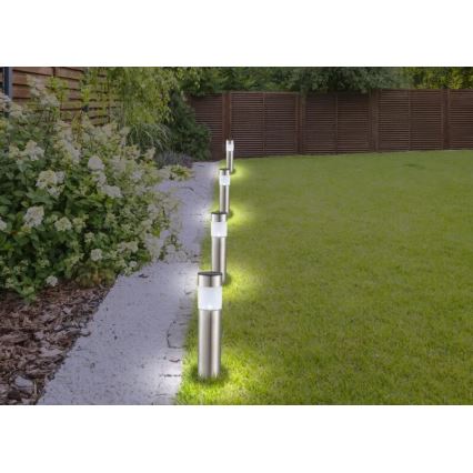 Globo - SETTI 4x LED-aurinkolamppu LED/0,07W/3V IP44 600 mAh