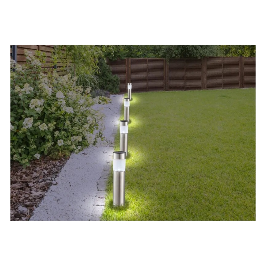 Globo - SETTI 4x LED-aurinkolamppu LED/0,07W/3V IP44 600 mAh