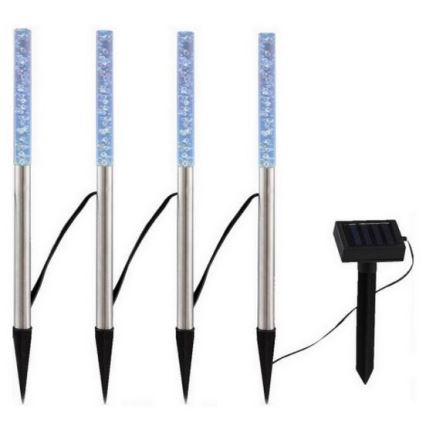 Globo - SARJA 4x LED Aurinkovalaisin 4xLED/0,07W IP44 600 mAh