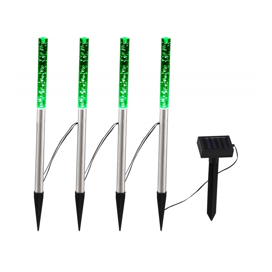 Globo - SARJA 4x LED Aurinkovalaisin 4xLED/0,07W IP44 600 mAh