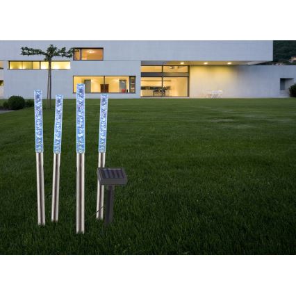 Globo - SETTI 4x LED-aurinkovalaistus 4xLED/0,07W IP44
