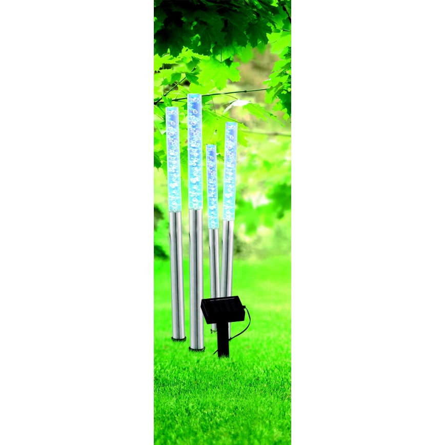 Globo - SETTI 4x LED-aurinkovalaistus 4xLED/0,07W IP44