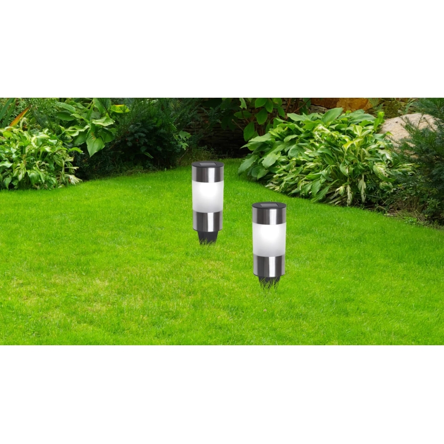 Globo - SETTI 3x LED-aurinkolamppu LED/0,06W/3,2V IP44