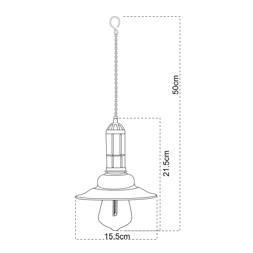 Globo - LED-aurinkokruunu ketjussa LED/0,06W/1,2V IP44