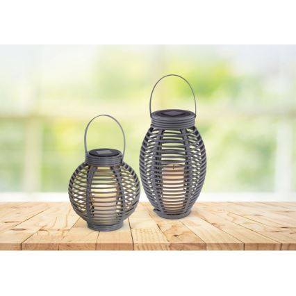 Globo - LED Aurinkokennovalo LED/0,06W/3,2V IP44 rottinki
