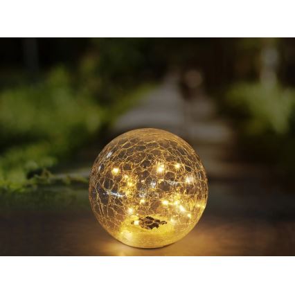 Globo - LED-aurinkolamppu 20xLED/0,06W/3,2V halkaisija 19,5 cm IP44