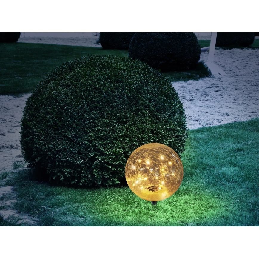 Globo - LED-aurinkolamppu 20xLED/0,06W/3,2V halkaisija 19,5 cm IP44