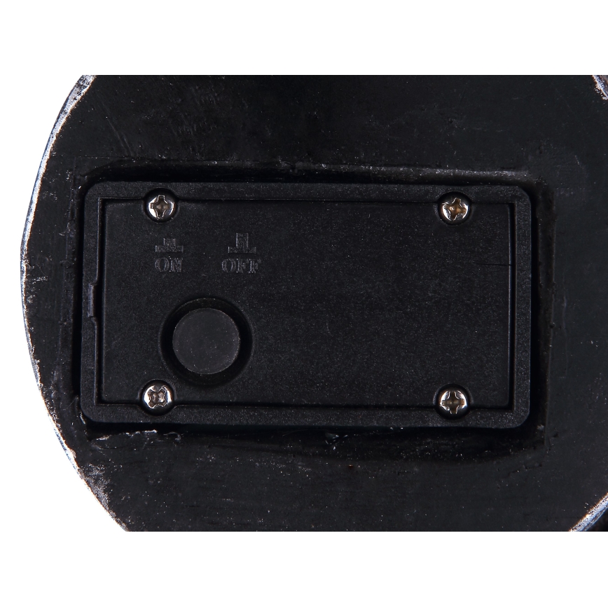 Globo - LED-aurinkovalaistus LED/2,16W/3V 3000K IP44 hopea