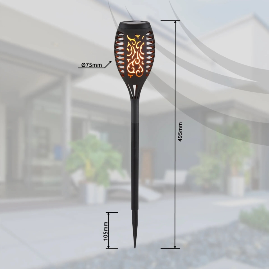 Globo - SETTI 3x LED-aurinkolamppu LED/0,1W/3V IP44