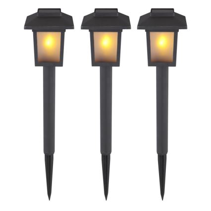 Globo - SETTI 3x LED-aurinkolamppu 3xLED/1,2V IP44