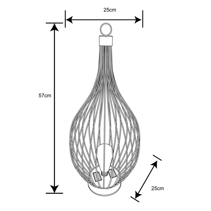 Globo 33672 - LED-aurinkovalo LED / 1,2V IP44