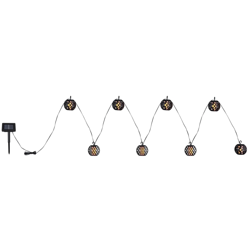 Globo - LED aurinkokäyttöinen koristevalosarja 98xLED/0,1W/3V 410 cm IP44 600 mAh